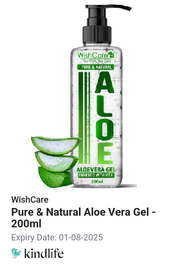 Wishcare Pure Natural Aloe Vera Gel Ml