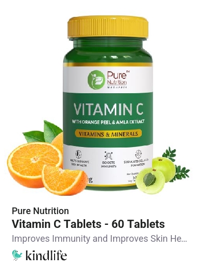 Pure Nutrition Vitamin C Tablets 60 Tablets