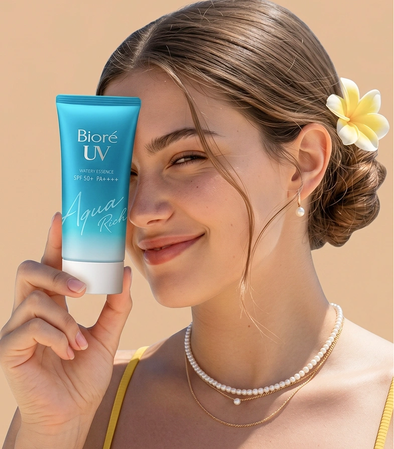 Biore UV Aqua Rich sunscreen products