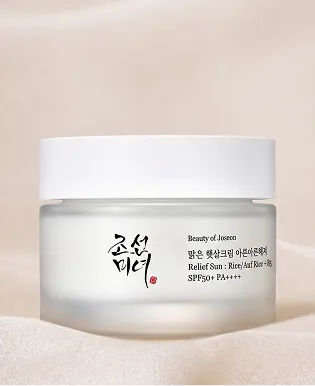 Relief Sun Rice and Probiotics SPF50 sunscreen