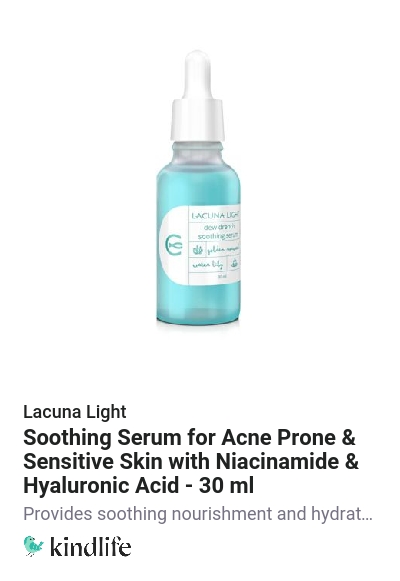 Lacuna Light: Soothing Serum for Acne Prone & Sensitive Skin with ...