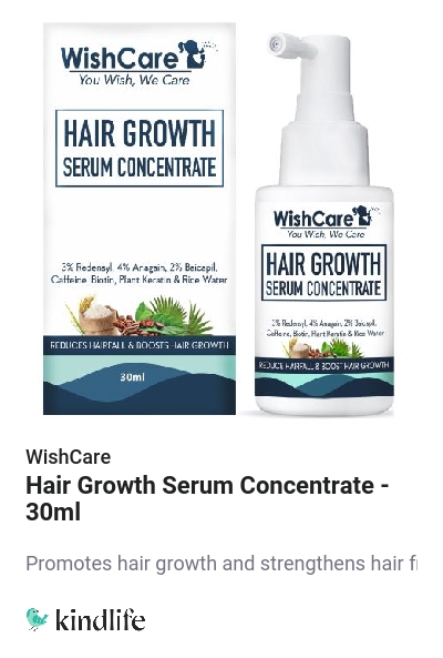 Wishcare Hair Growth Serum Concentrate 30ml