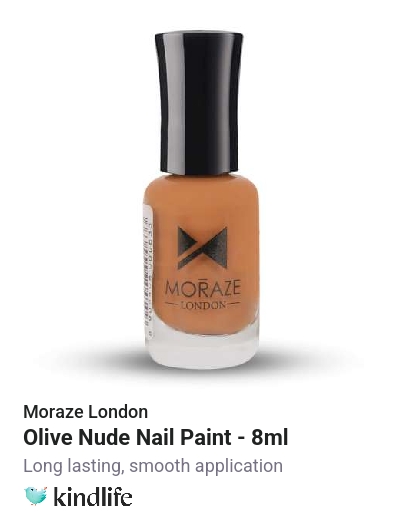 Moraze London: Olive Nude Nail Paint - 8ml
