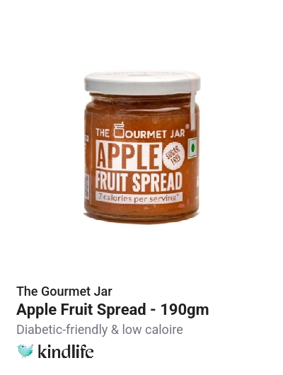 The Gourmet Jar Apple Fruit Spread 190gm