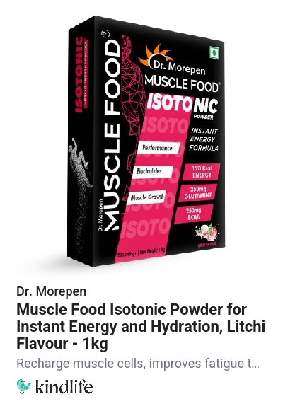 Dr. Morepen: Muscle Food Isotonic Powder for Instant Energy and ...