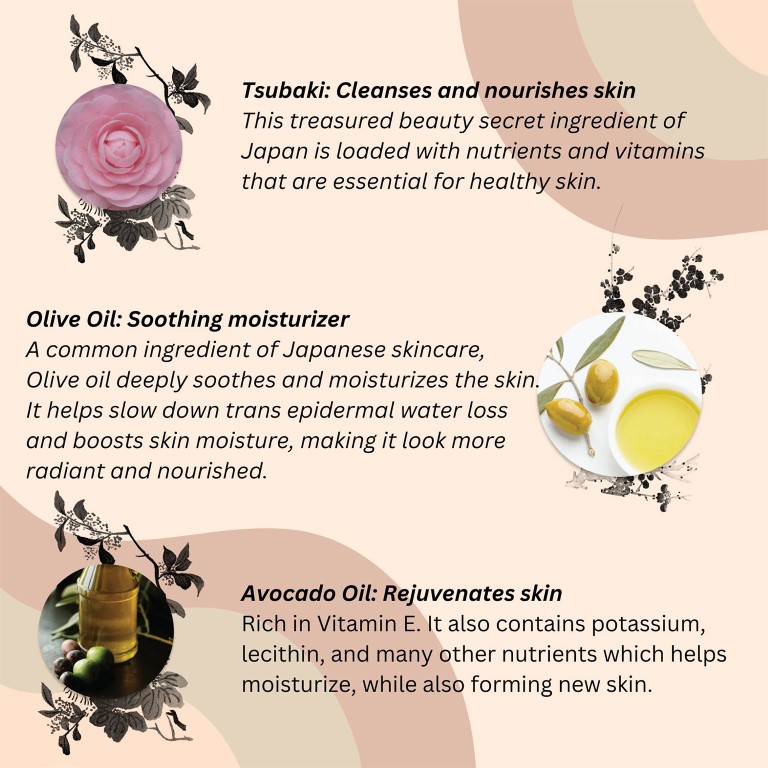 On The Body :: Skincare :: Cleansers :: Zero-residue Tsubaki Cleansing 