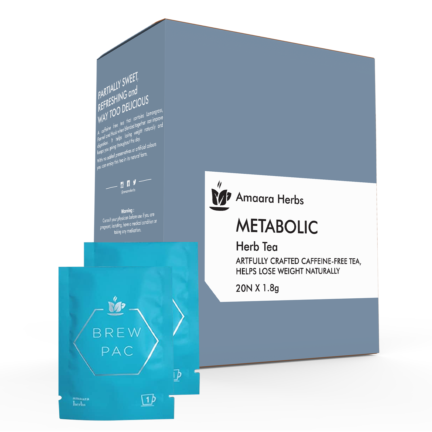 Amaara Herbs Metabolic Herb Tea 20 Tea Bags