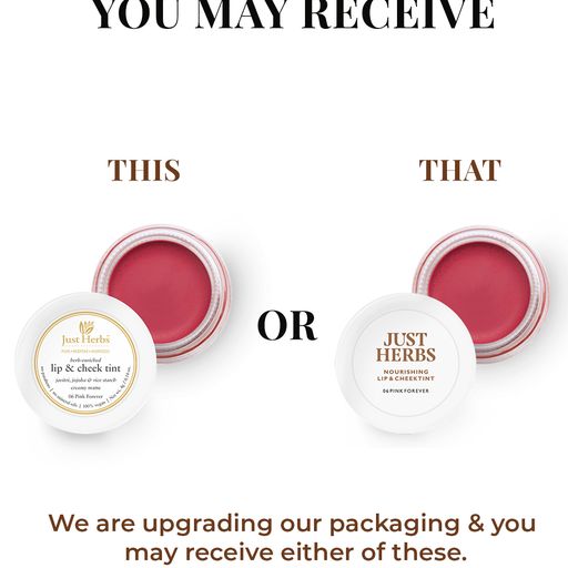Just Herbs Lip and Cheek Tint Pink Forever06 4gm
