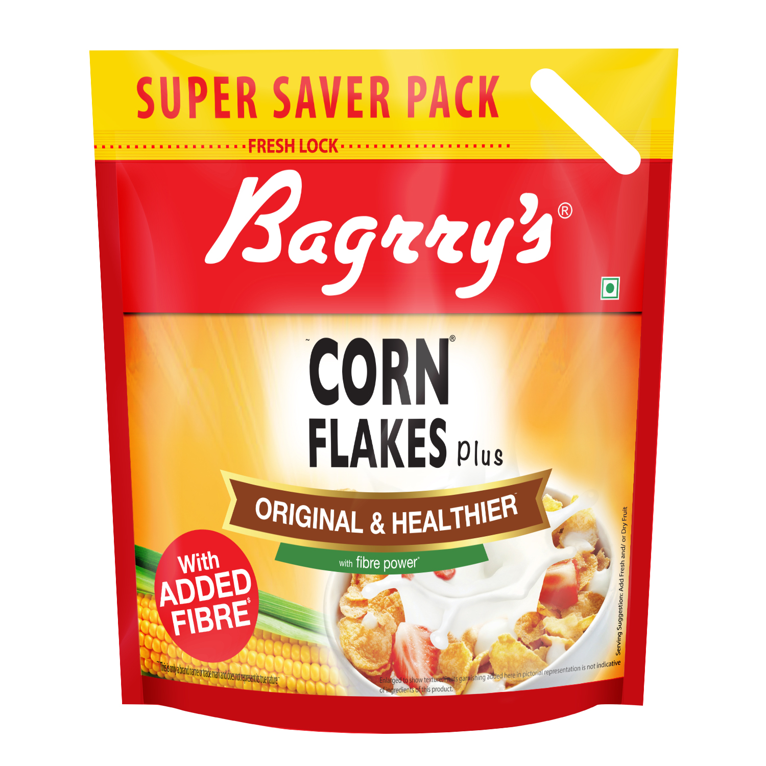 Bagrrys Corn Flakes Plus 1200gm