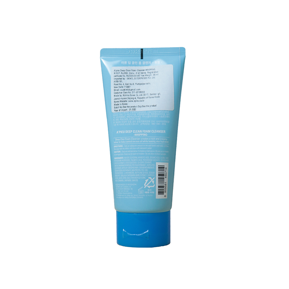 Apieu: Deep Clean Foam Cleanser -whipping - 130ml