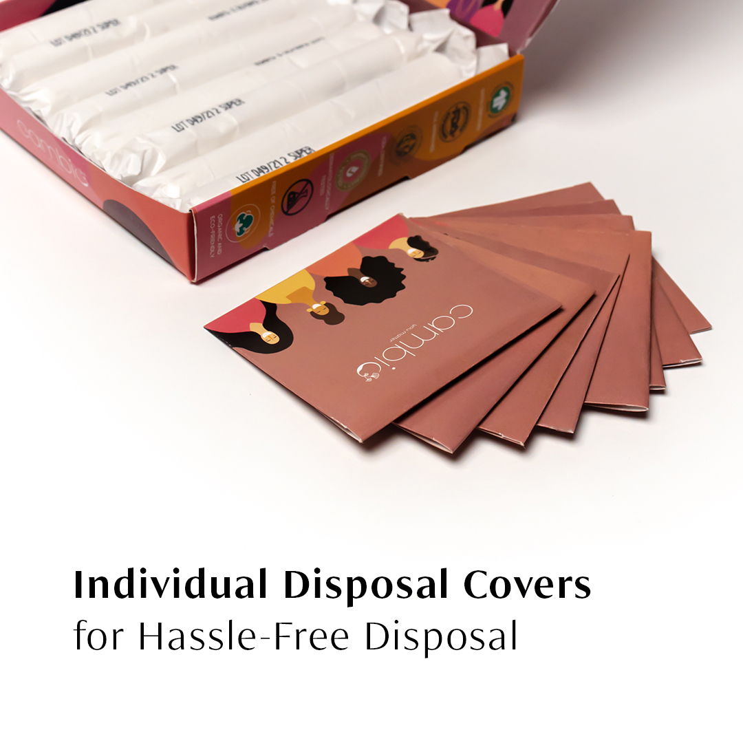 Cambio Organic Cotton Tampons with Cardboard Applicators 36 Pieces