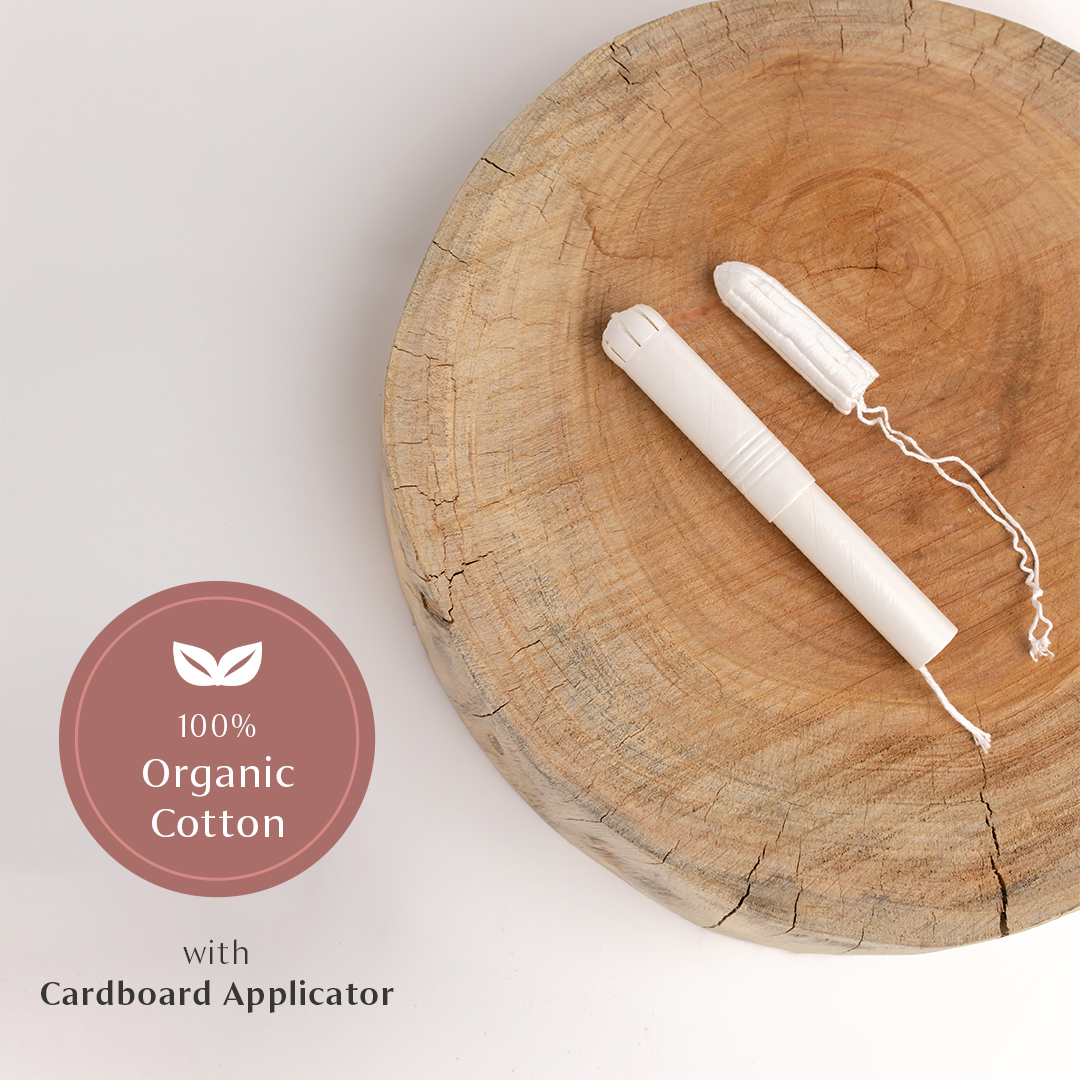Cambio Organic Cotton Tampons with Cardboard Applicators 72 Pieces