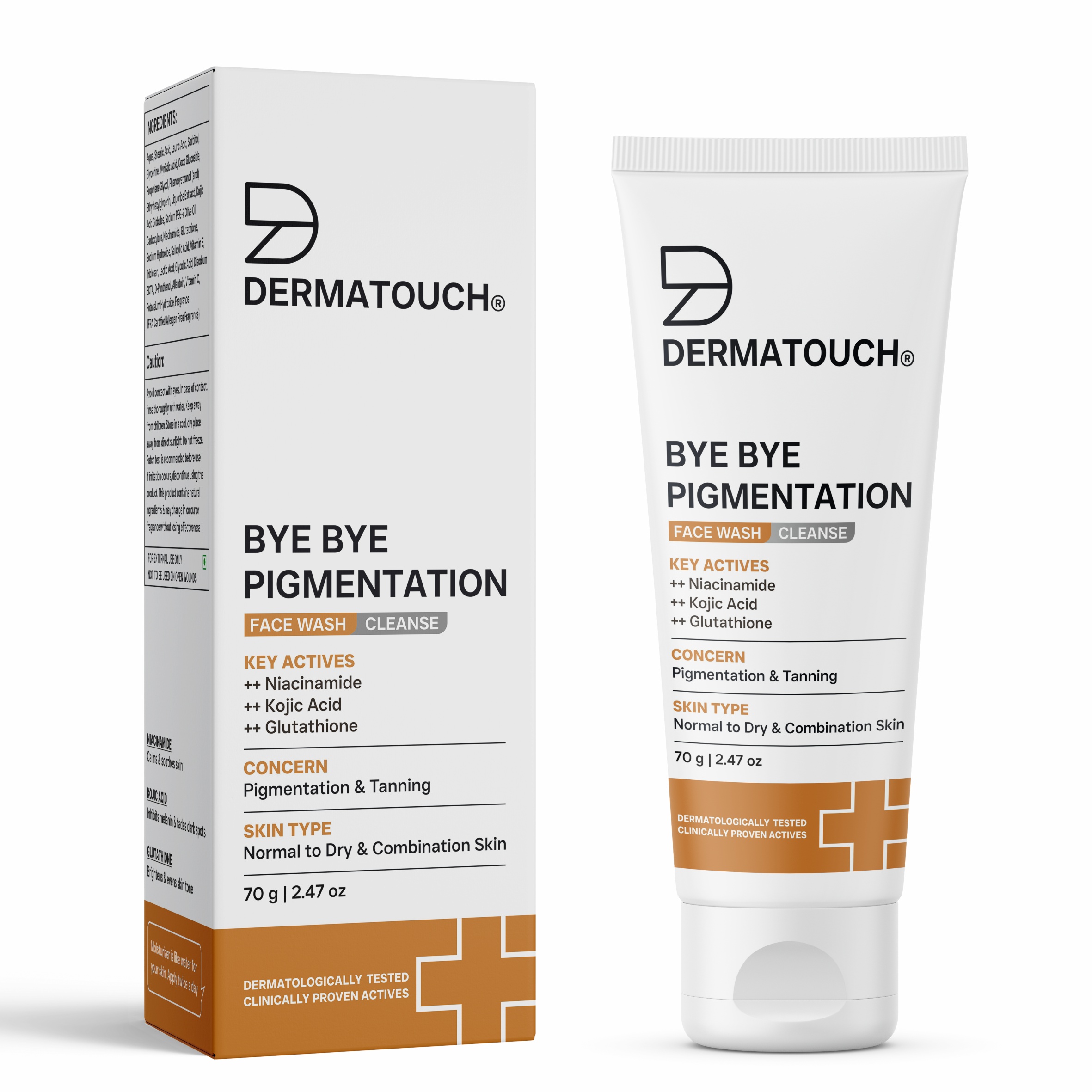 Bye Bye Pigmentation Face Wash - 70gm