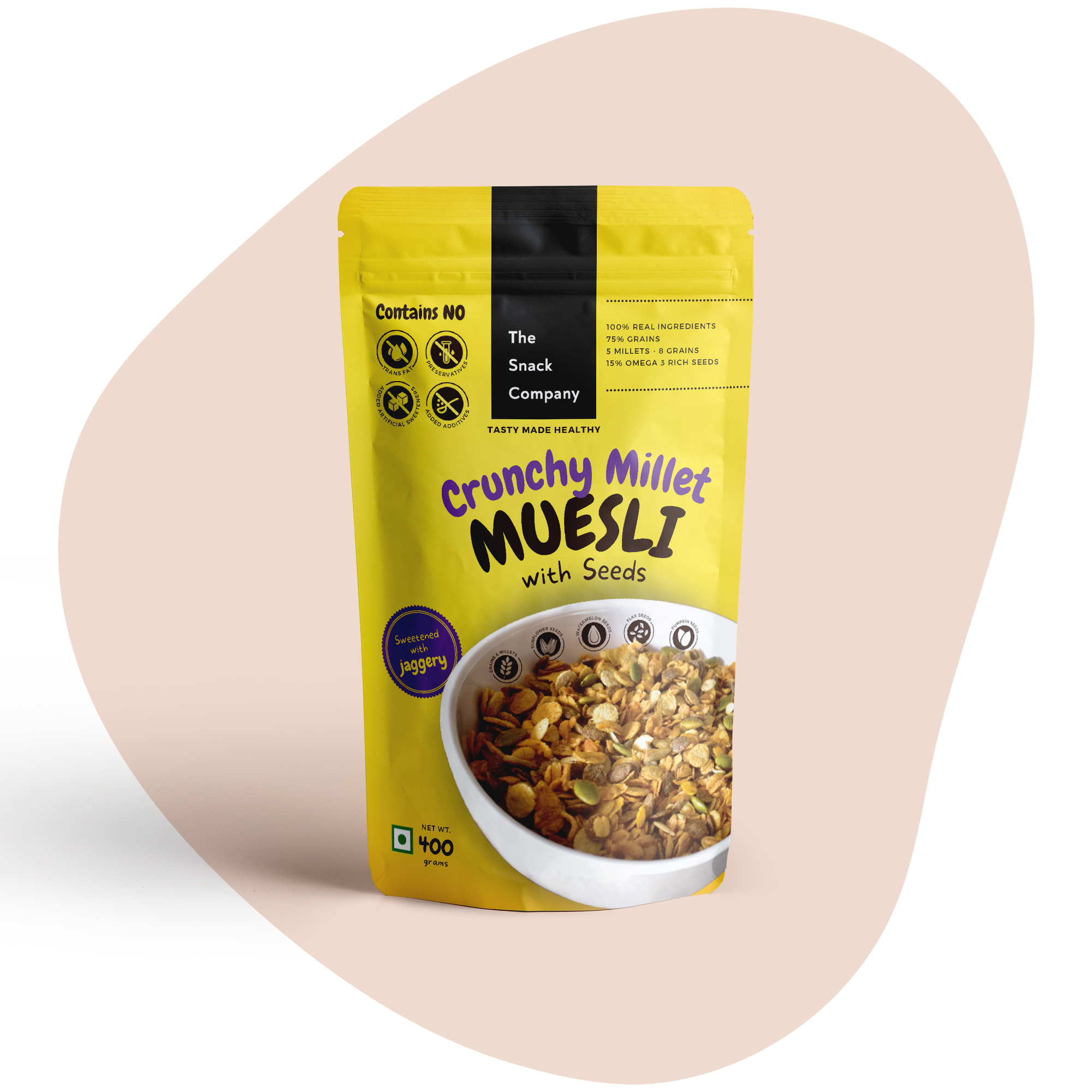 YogaBar: Dark Chocolate Muesli - Pack of 2 - 700 gm each