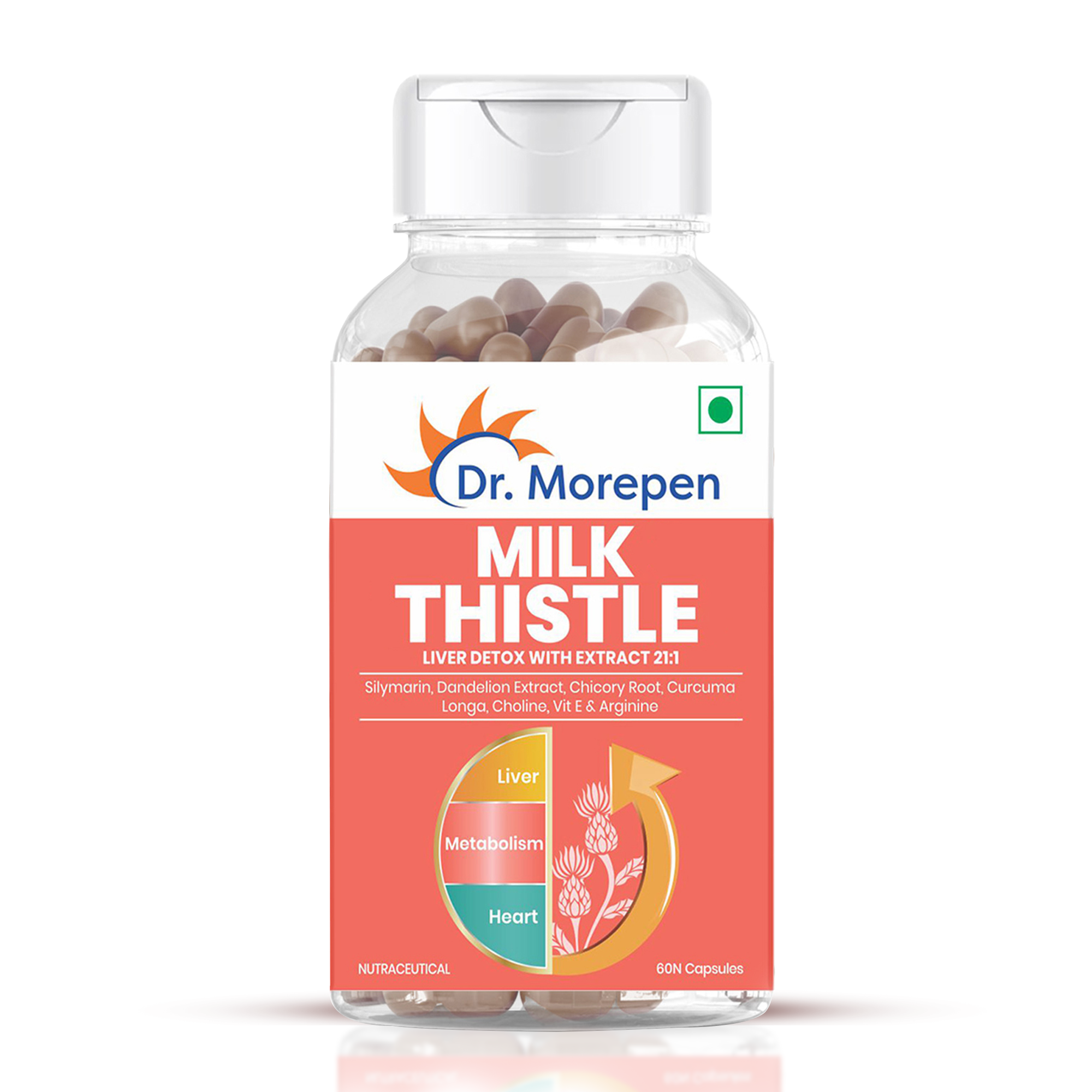 Milk Thistle+ - Liver Support Supplement - 60 Capsules