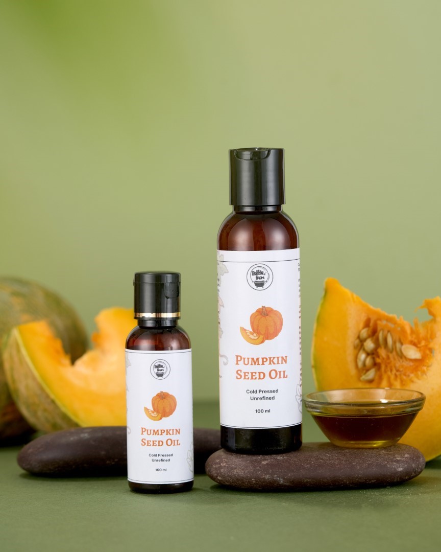 Bubblefarm Pumpkin Seed Oil Cold pressed Botanical Oil 50ml