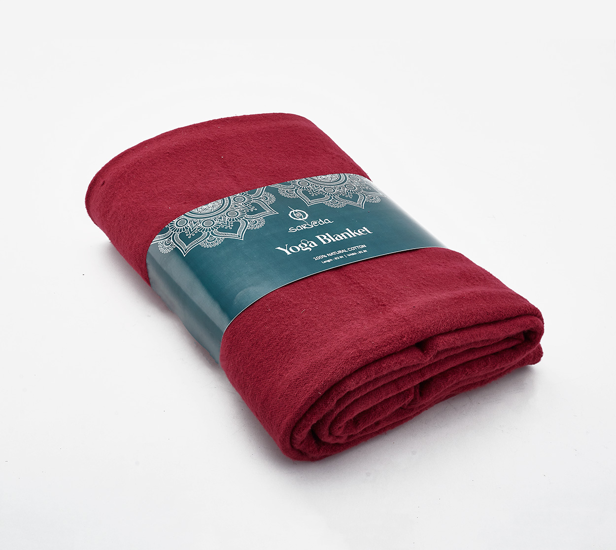 Organic cotton cheap yoga blanket