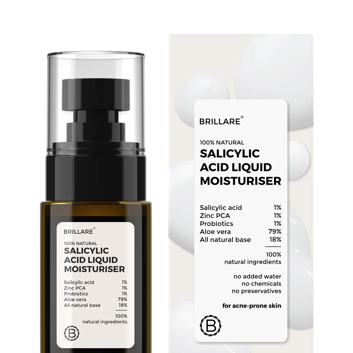 Salicylic Acid Liquid Moisturiser - 30ml