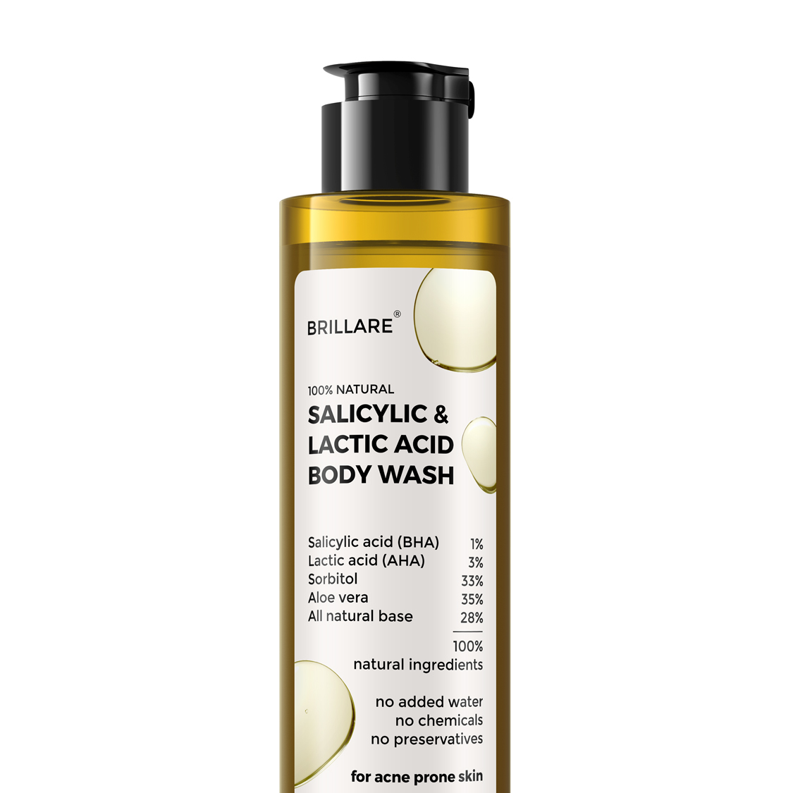Salicylic lactic Acid Body Wash - 200ml