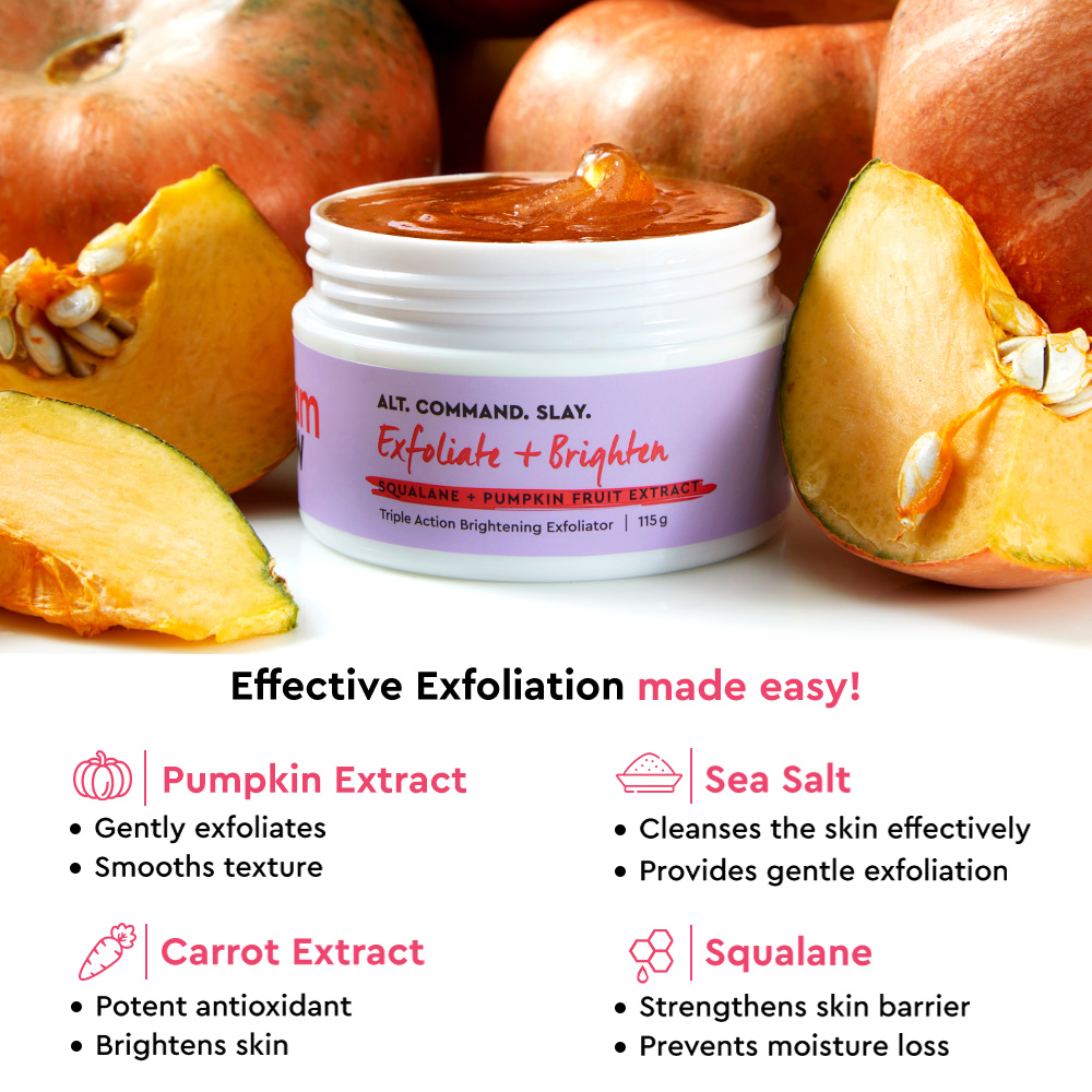 SIXAM Glow: Alt. Command. Slay. Exfoliator - 115g