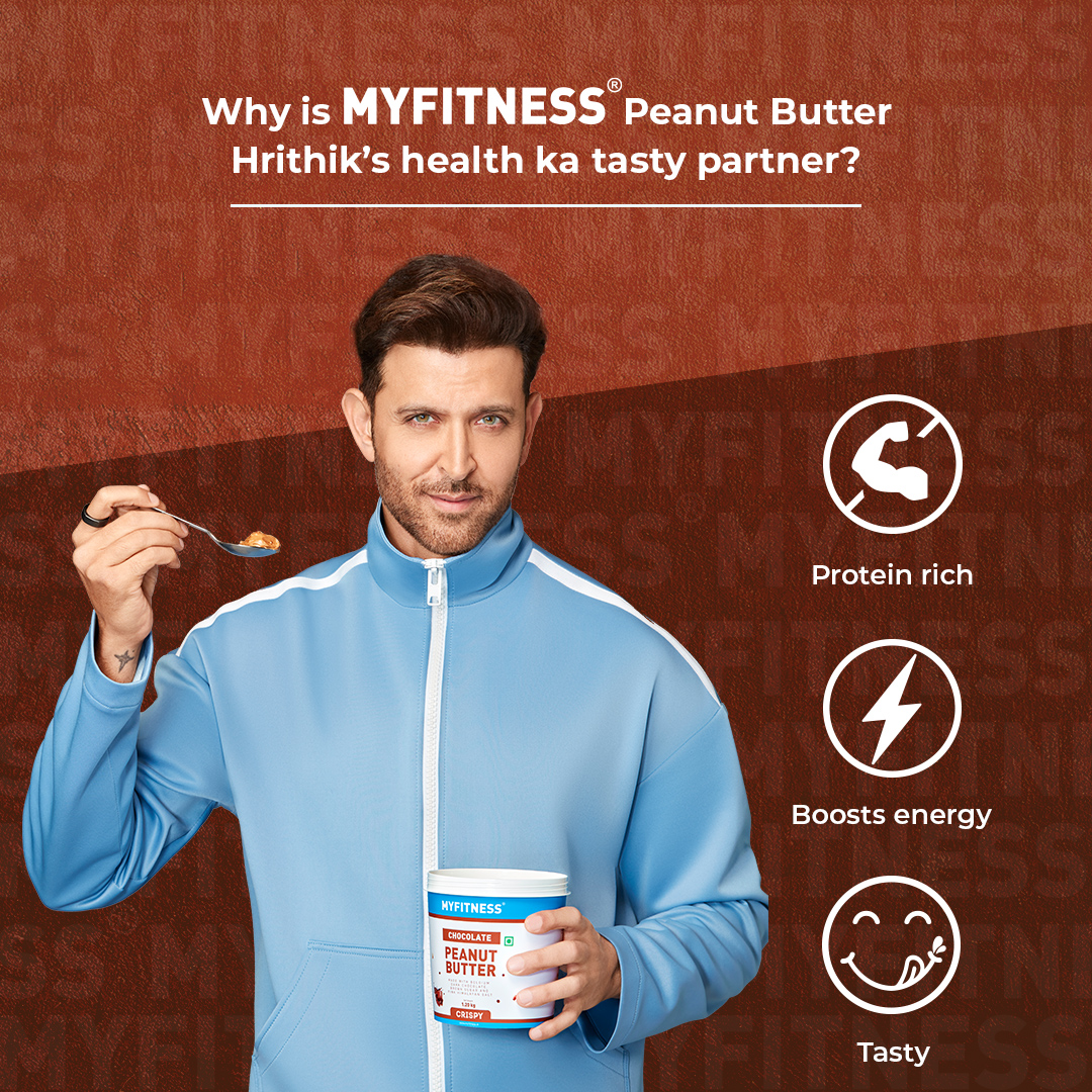 MYFITNESS: Chocolate crispy Peanut Butter - 1200g