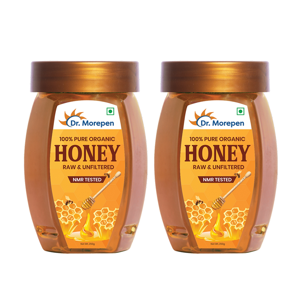 Natural Pure Honey - Pack of 2 - 250g Each