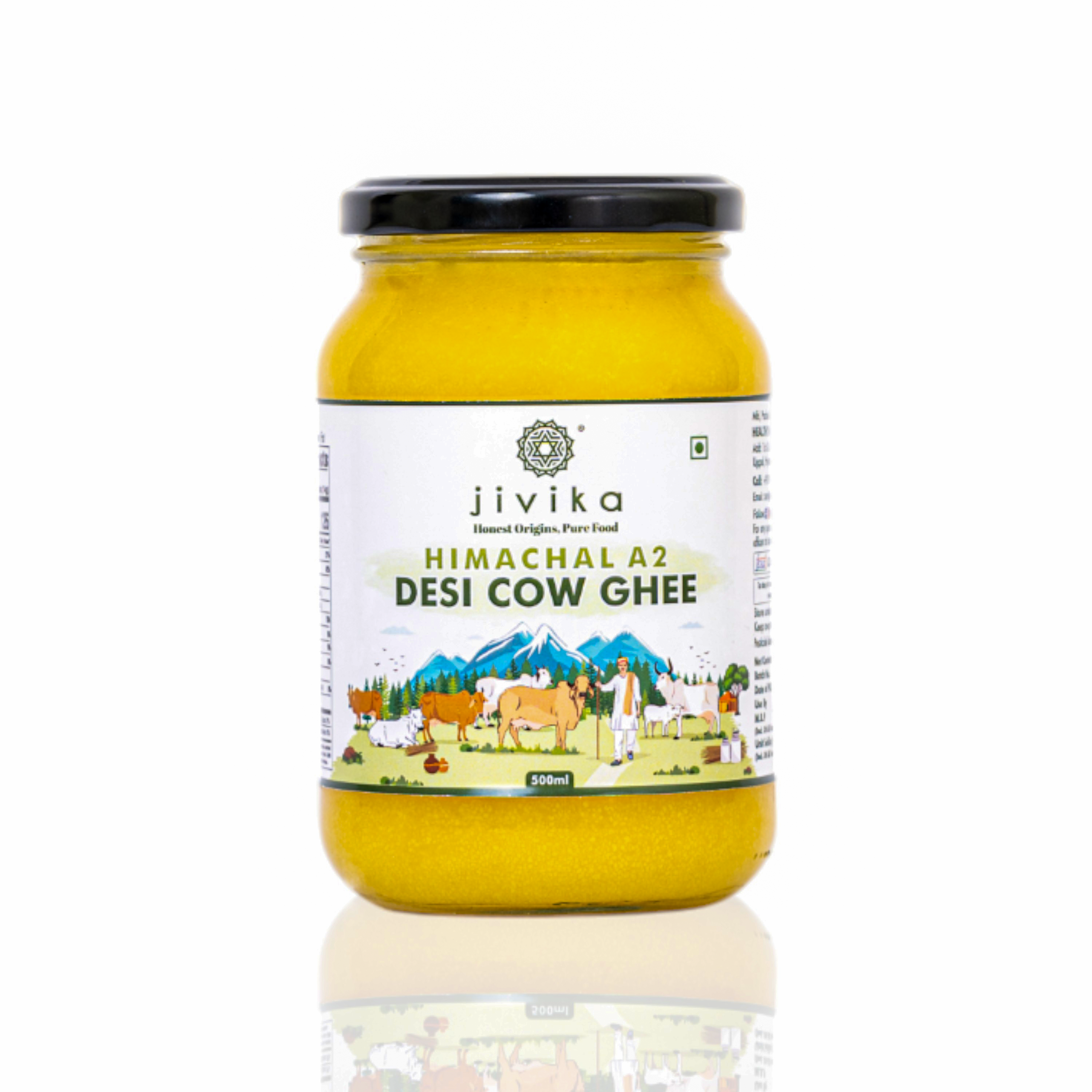 Himachal Desi A2 Cow Bilona Ghee 500ml