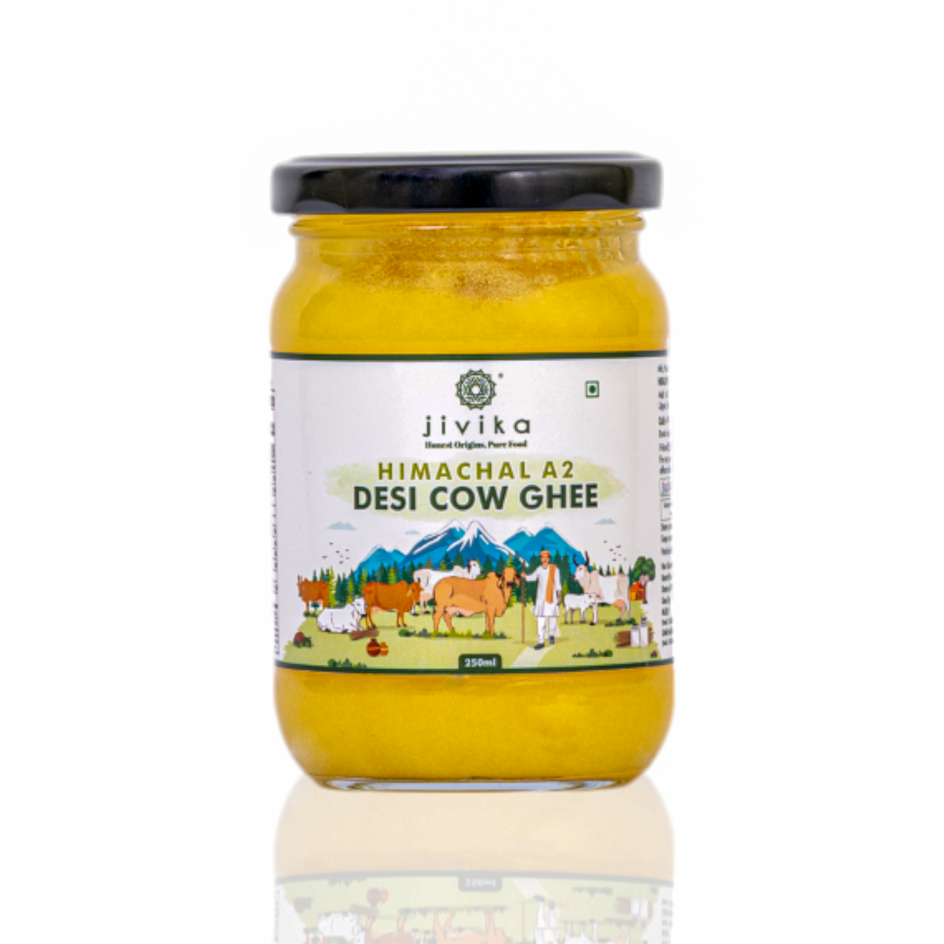 Desi A2 Cow Bilona Ghee 250ml