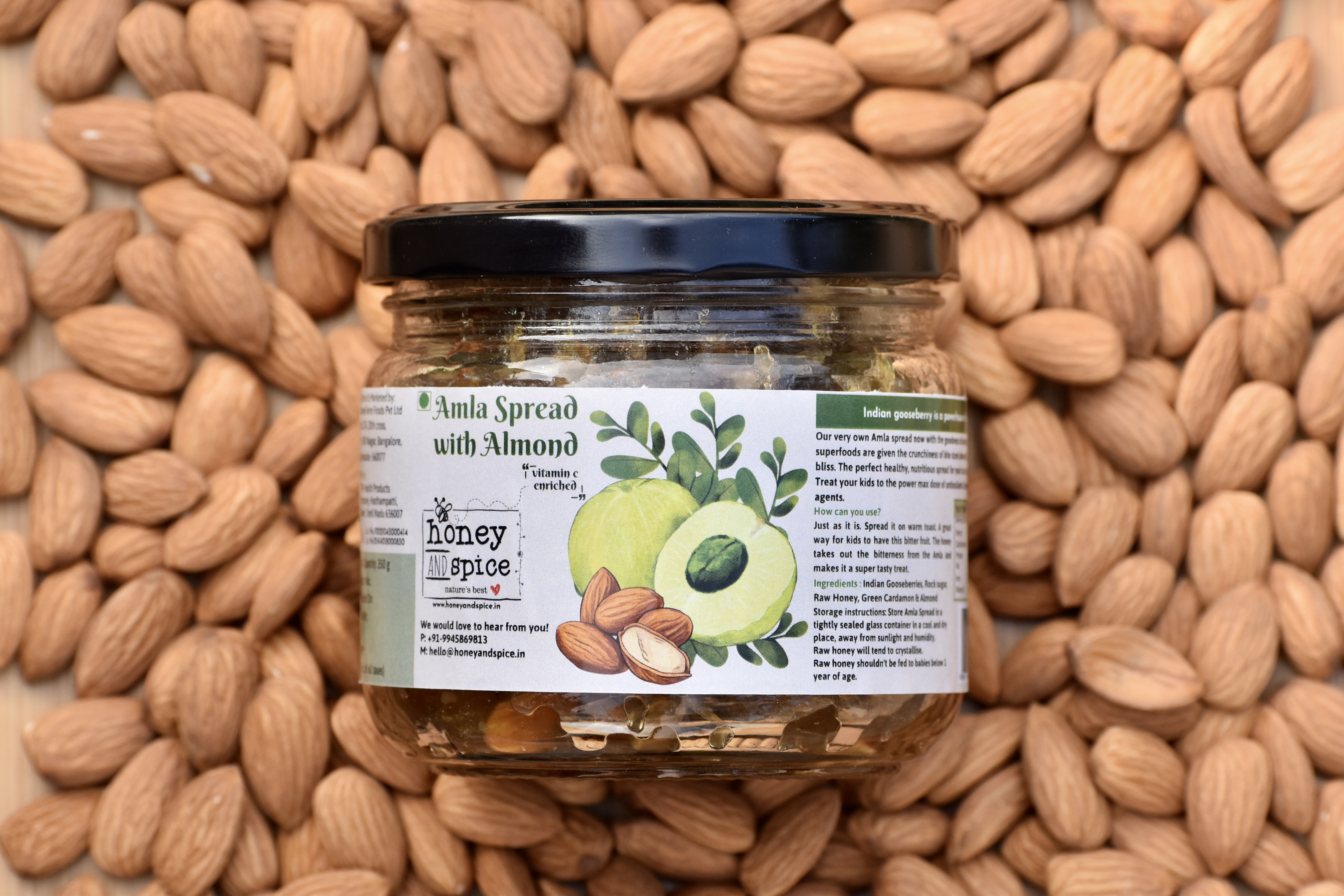Amla Spread with Almond 350gm