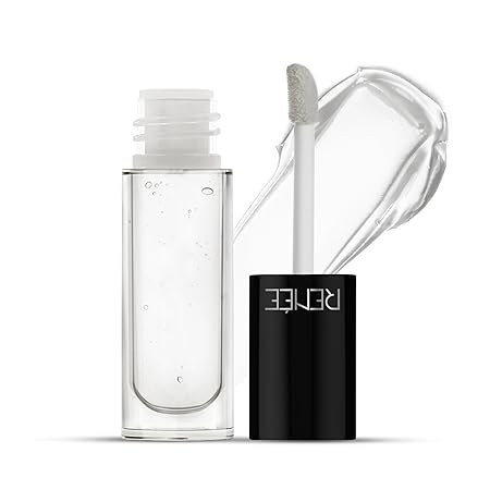 Hot Lips Clear Lip Gloss 4.5ml, High-Glossy Shine Enriched with Vitamin E , Lightweight, Non Sticky Hydrating Formula