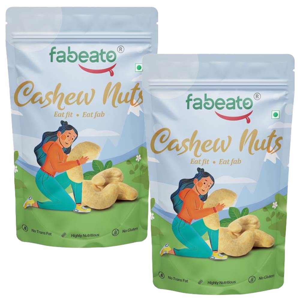 Natural Premium Whole Raw Cashews - combo (2*500gm)