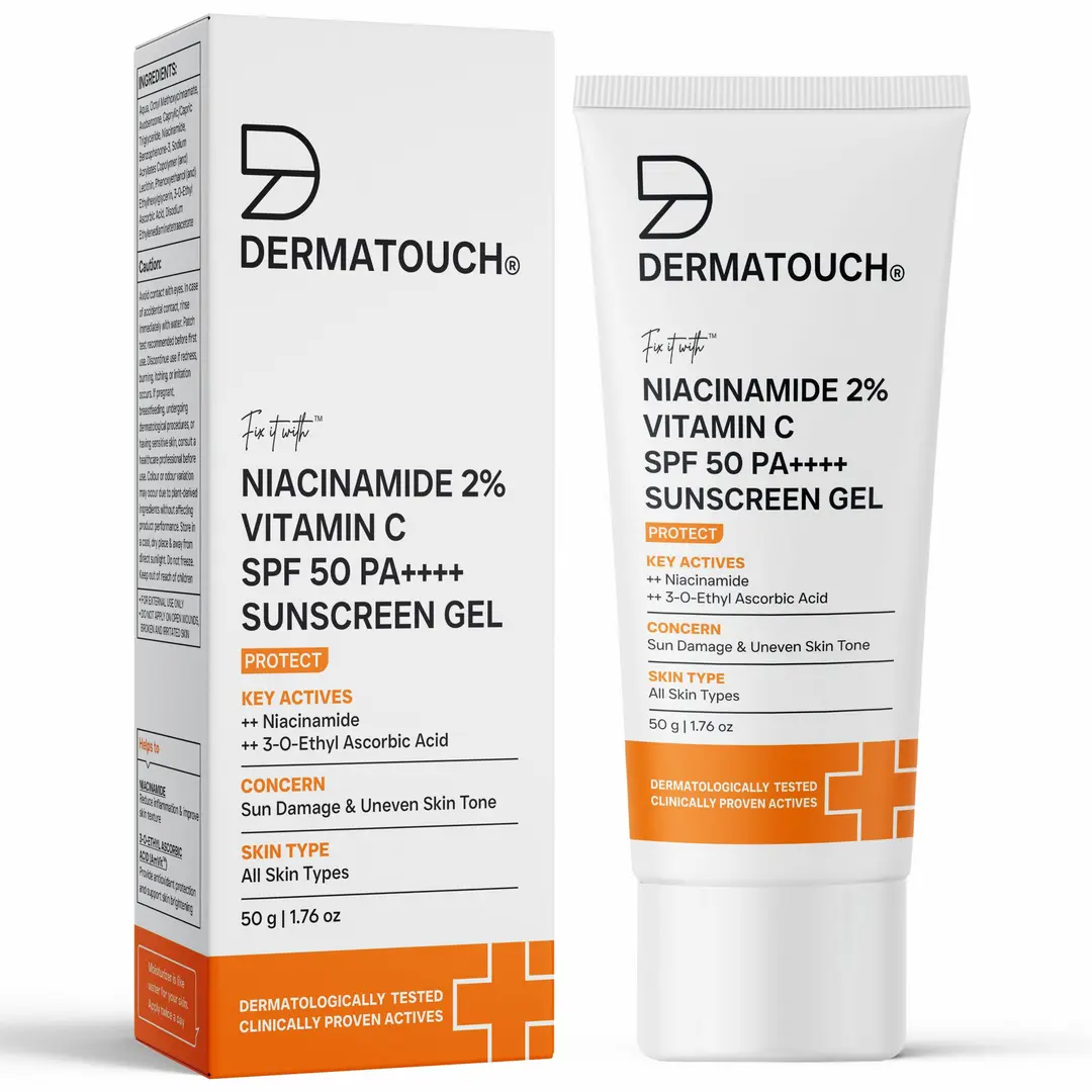 Niacinamide 2 Vitamin C Sunscreen for glowing skin 50G