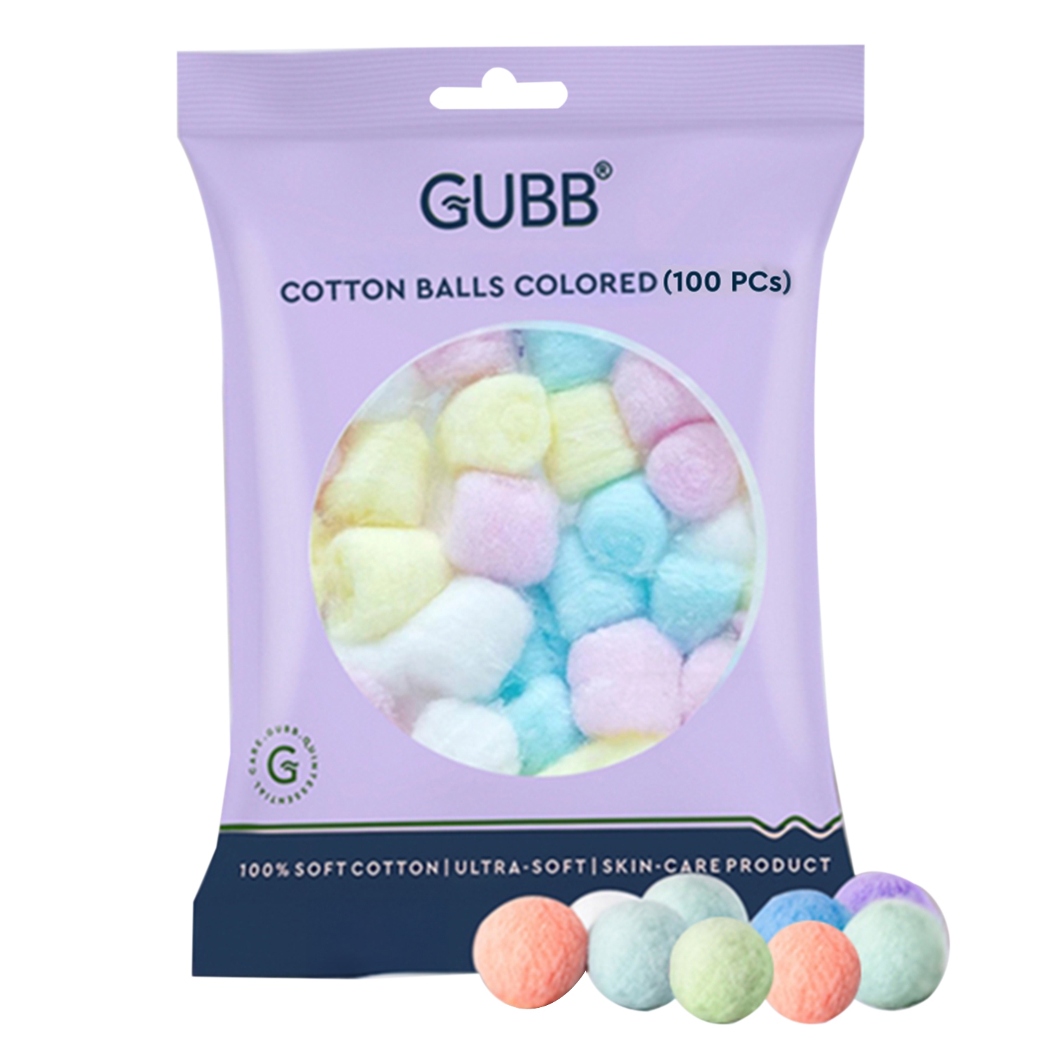 Coloured Cotton Balls