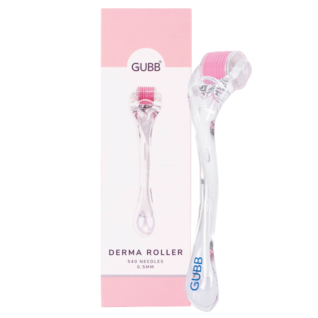 Derma Roller Transparent Pink