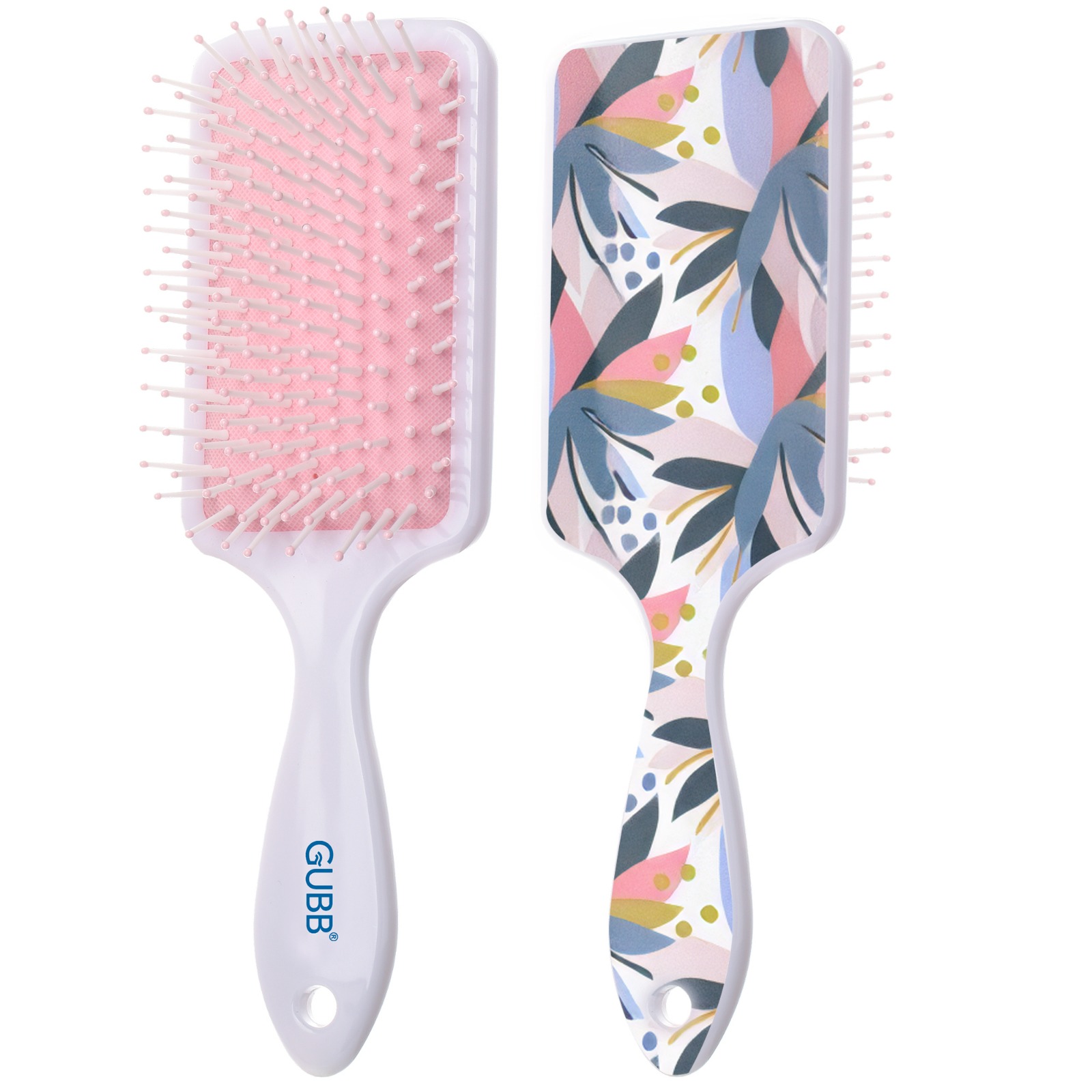 Paddle Hair Brush (Tropical Bloom)