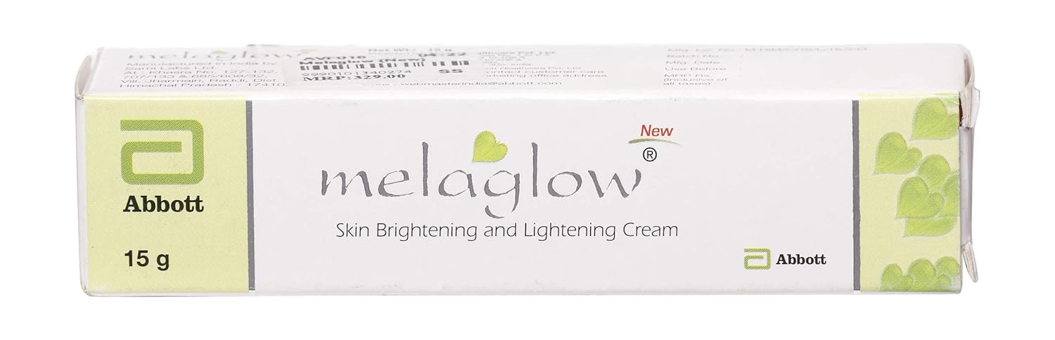 Melaglow New Skin Lightening Brigthening Depigmenting Cream 15gm