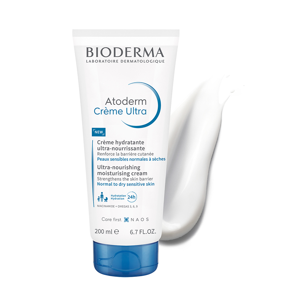Atoderm Creme Ultra-Nourishing - Moisturizer For Normal To Sensitive Dry Skin 200ml