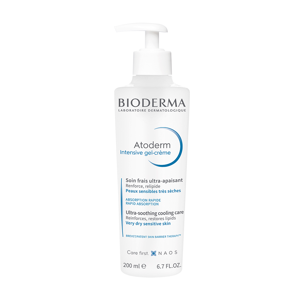 Atoderm intensive gel creme for anti itching lipid replenishing treatment 200ml