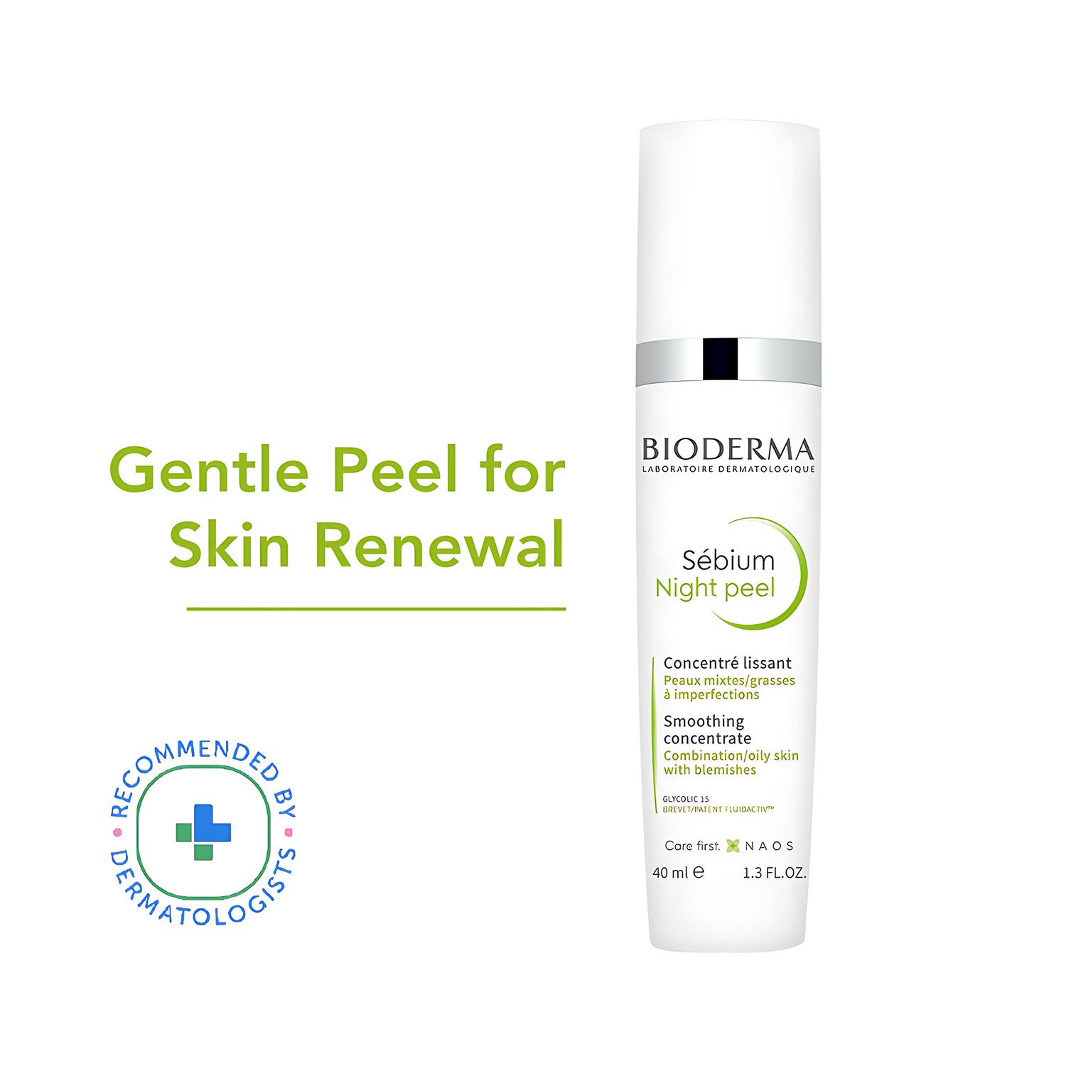 Sebium Night Peel Smoothing Concentrate, 40ml