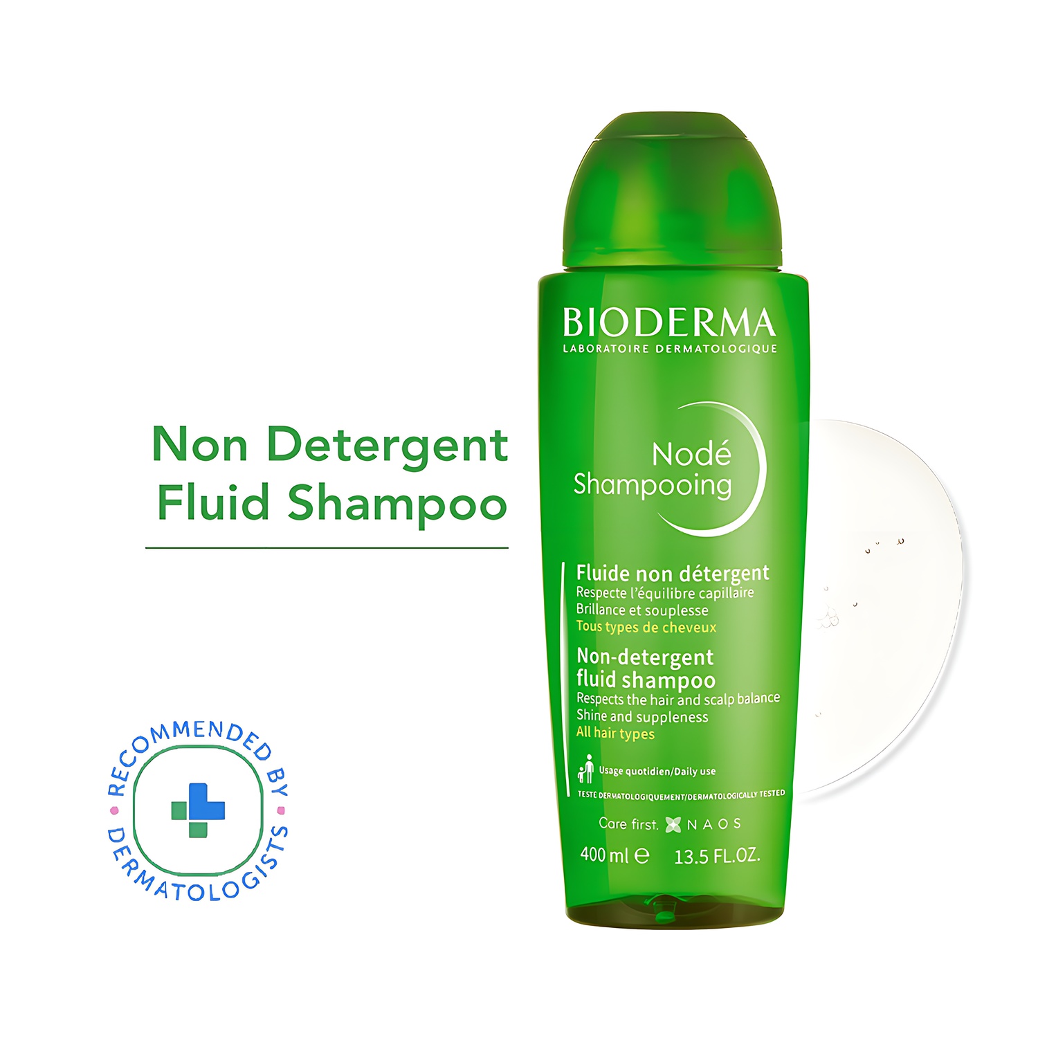 Node Non-Detergent Fluid Shampoo - SLS Free 400ml