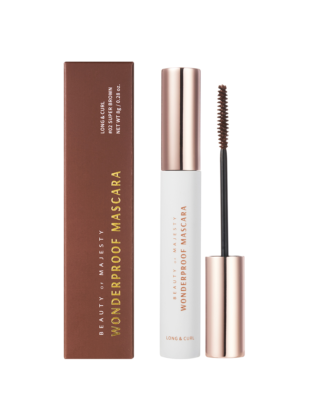 Wonderproof Mascara Long Curl 02 Super Brown 8gm