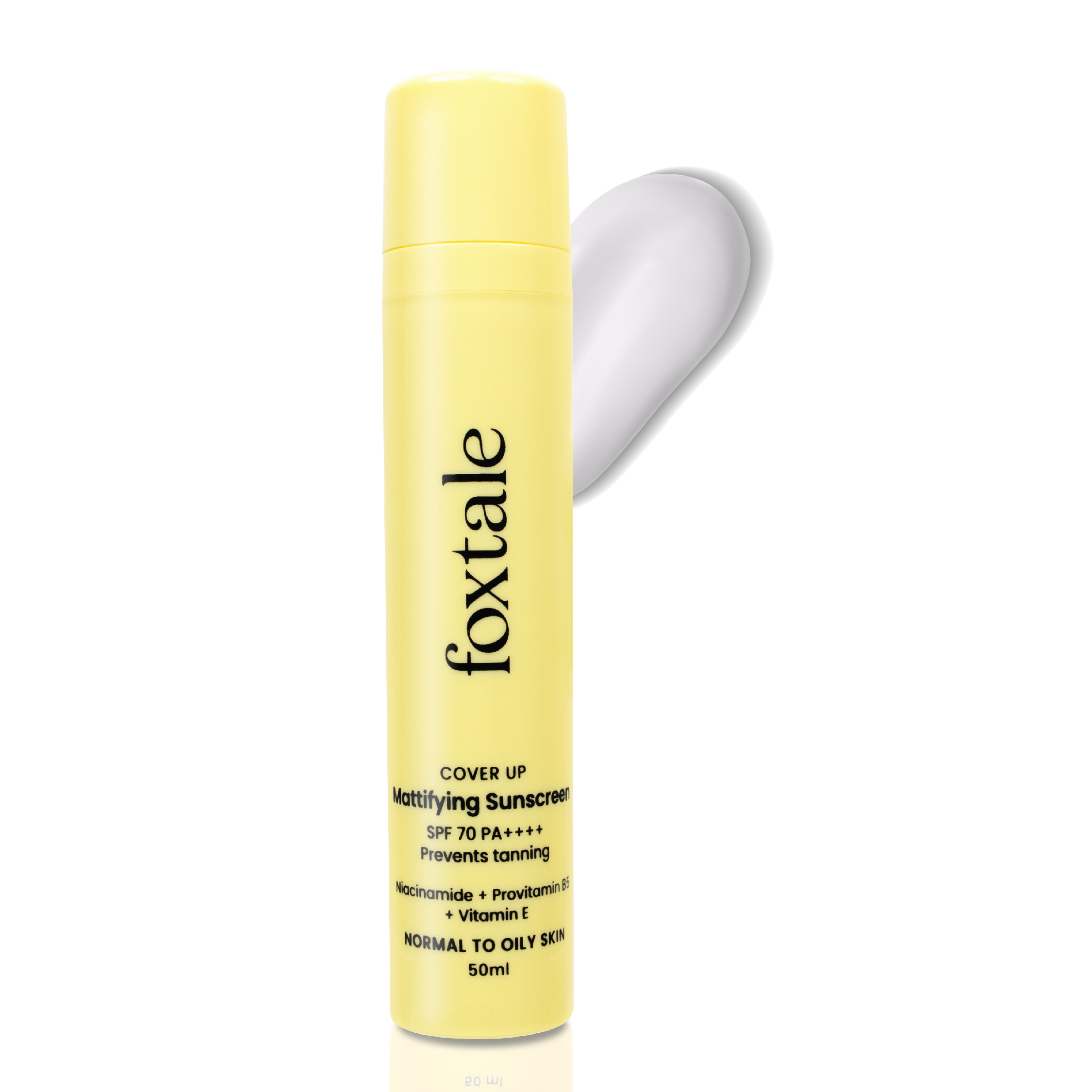 SPF 70 Gel-Cream Sunscreen for Oily Skin with PA++++ Niacinamide 50ml