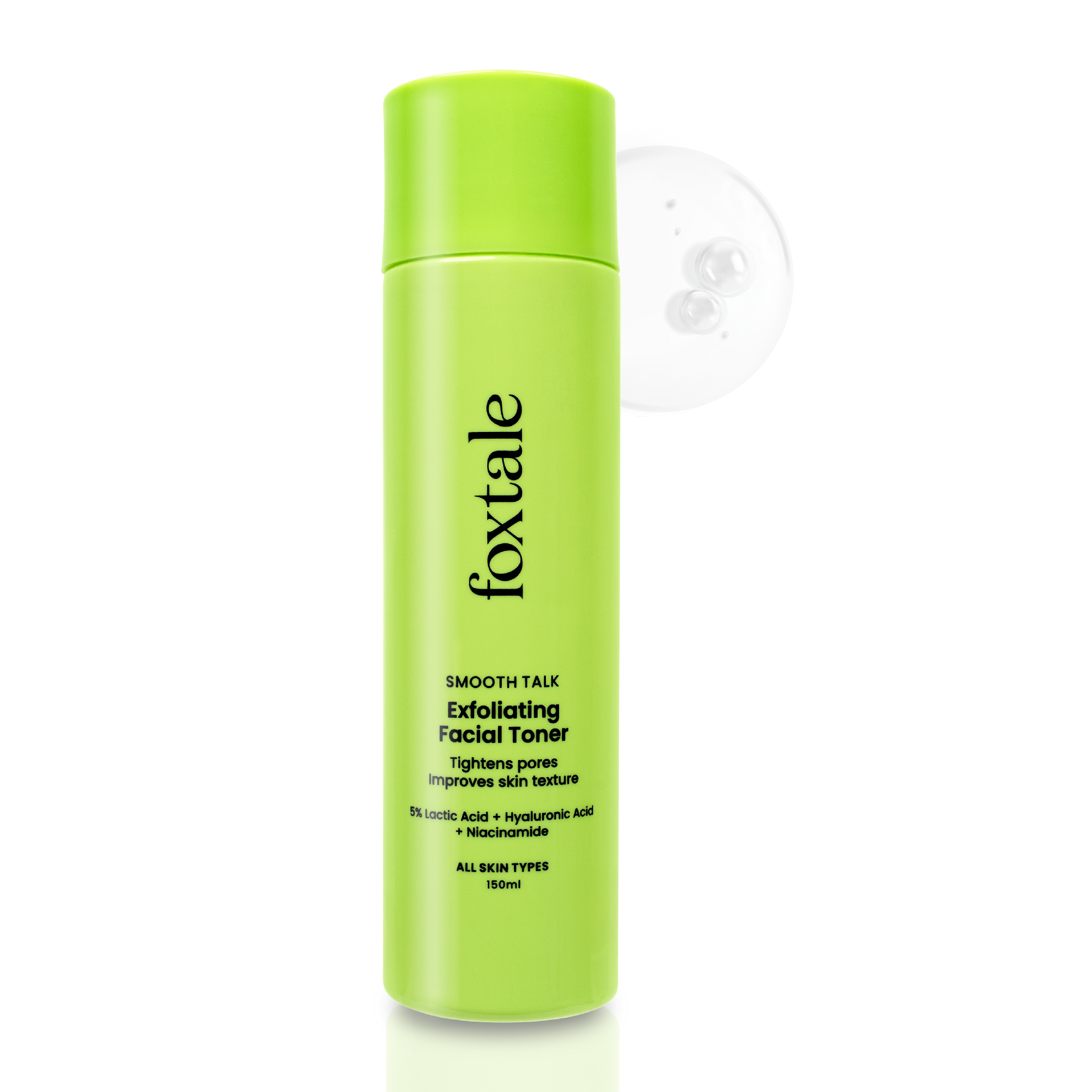 Exfoliating Toner with 5 Latic Acid Niacinamide 150ml