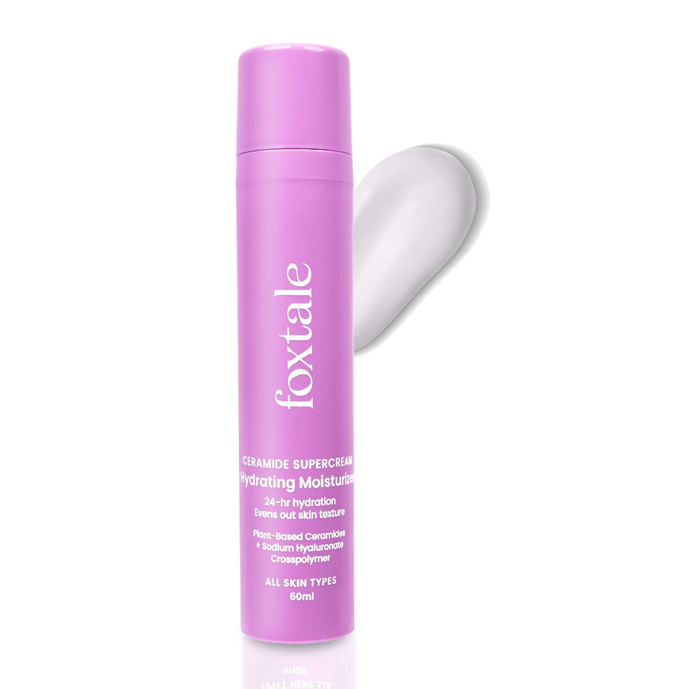 Ceramide Supercream Hydrating Moisturizer With Hyaluronic Acid, Strengthens Skin Barrier 50ml