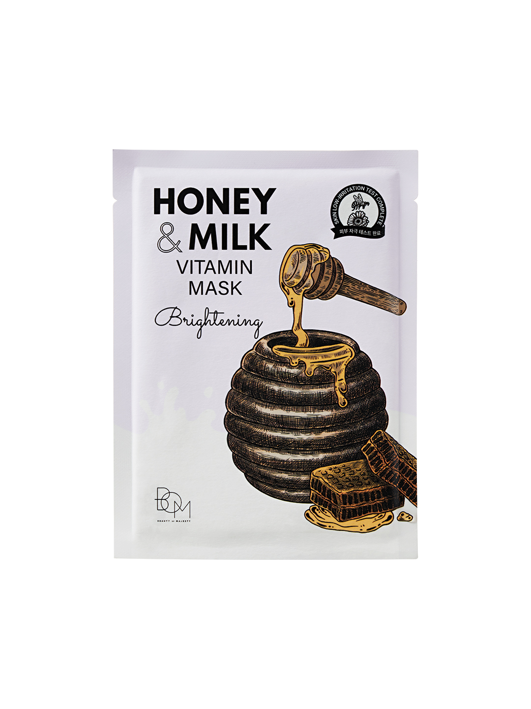 Honey And Milk Vitamin Mask - Brightening 25gm x 10ea