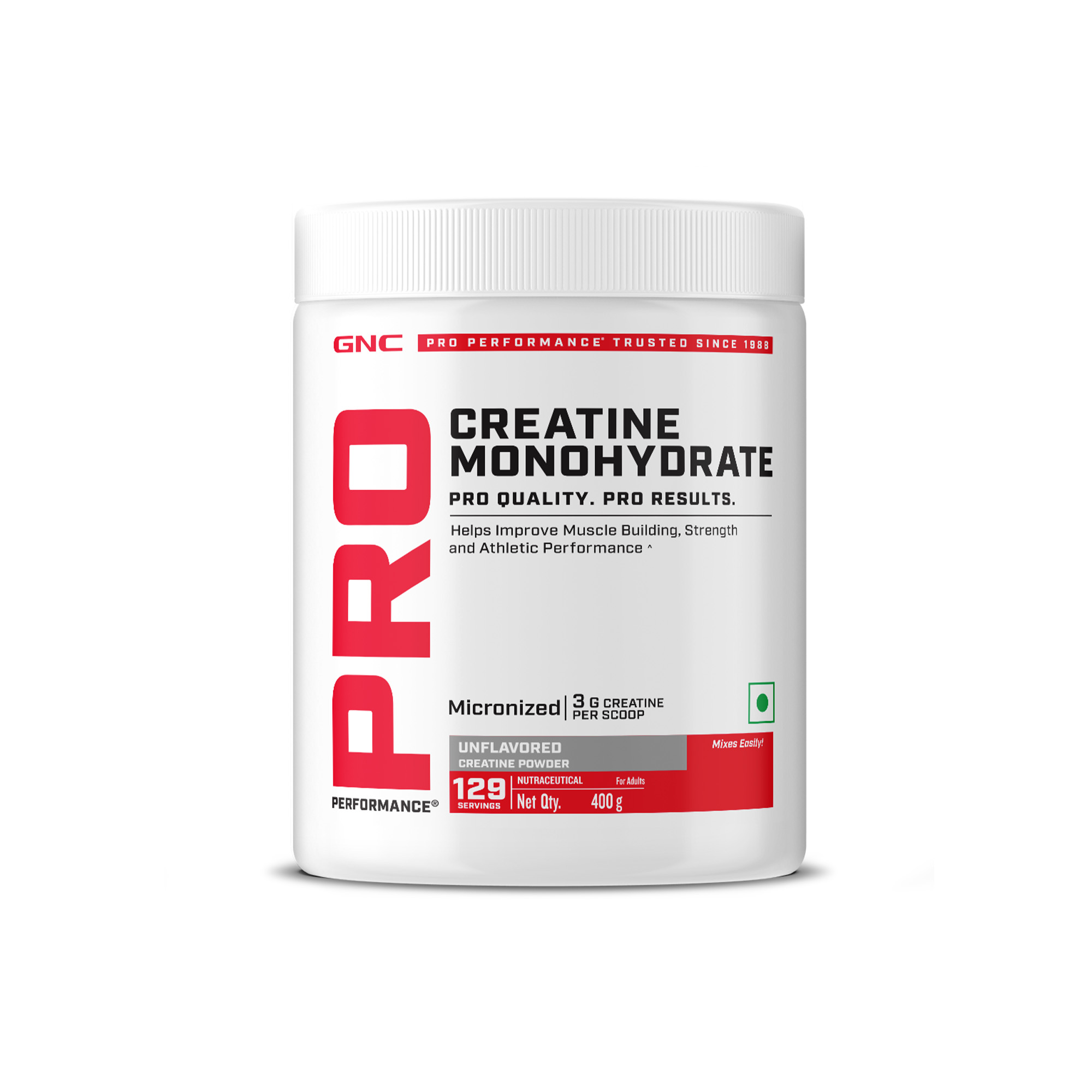 Pro Performance Creatine Monohydrate | 400gm | Unflavoured