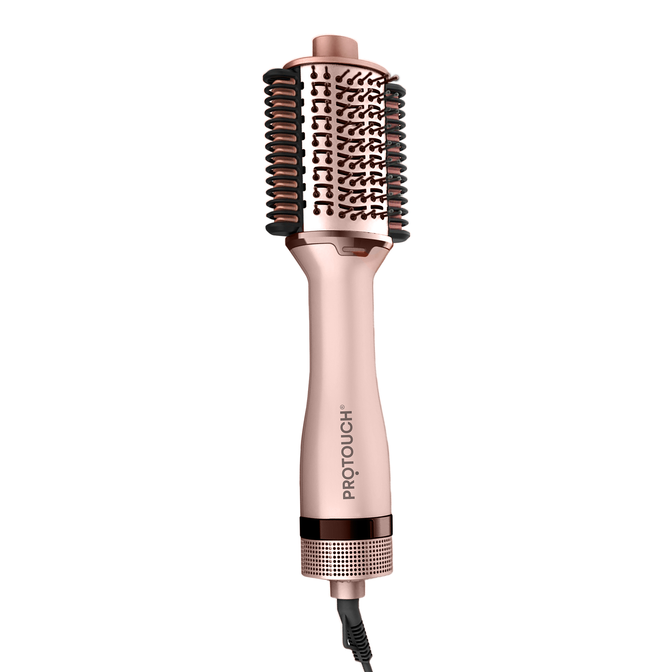 PROTOUCH Born To Shine 2-in-1 Styling Blow Brush | Hair Dryer Volumizer Brush | Straightens, Smooths Adds Shine | Ceramic Barrel | 1200W | For All Hair Types | No Heat Damage