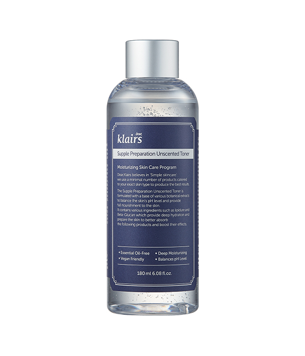 Supple Preparation Unscented Toner 180ml