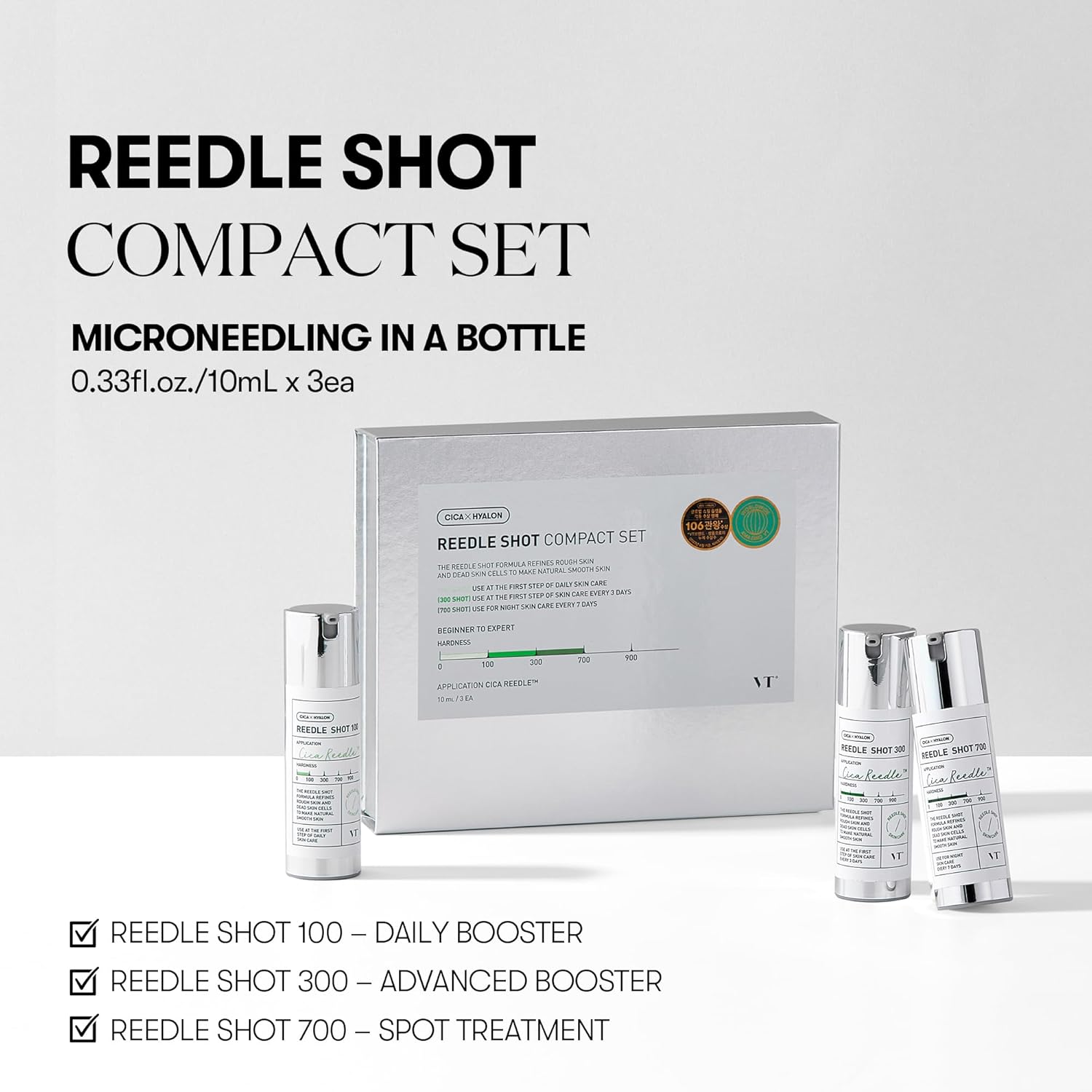 Buy VT Cosmetics Reedle Shot 100 300 700 (10ml*3Ea) Trial Kit