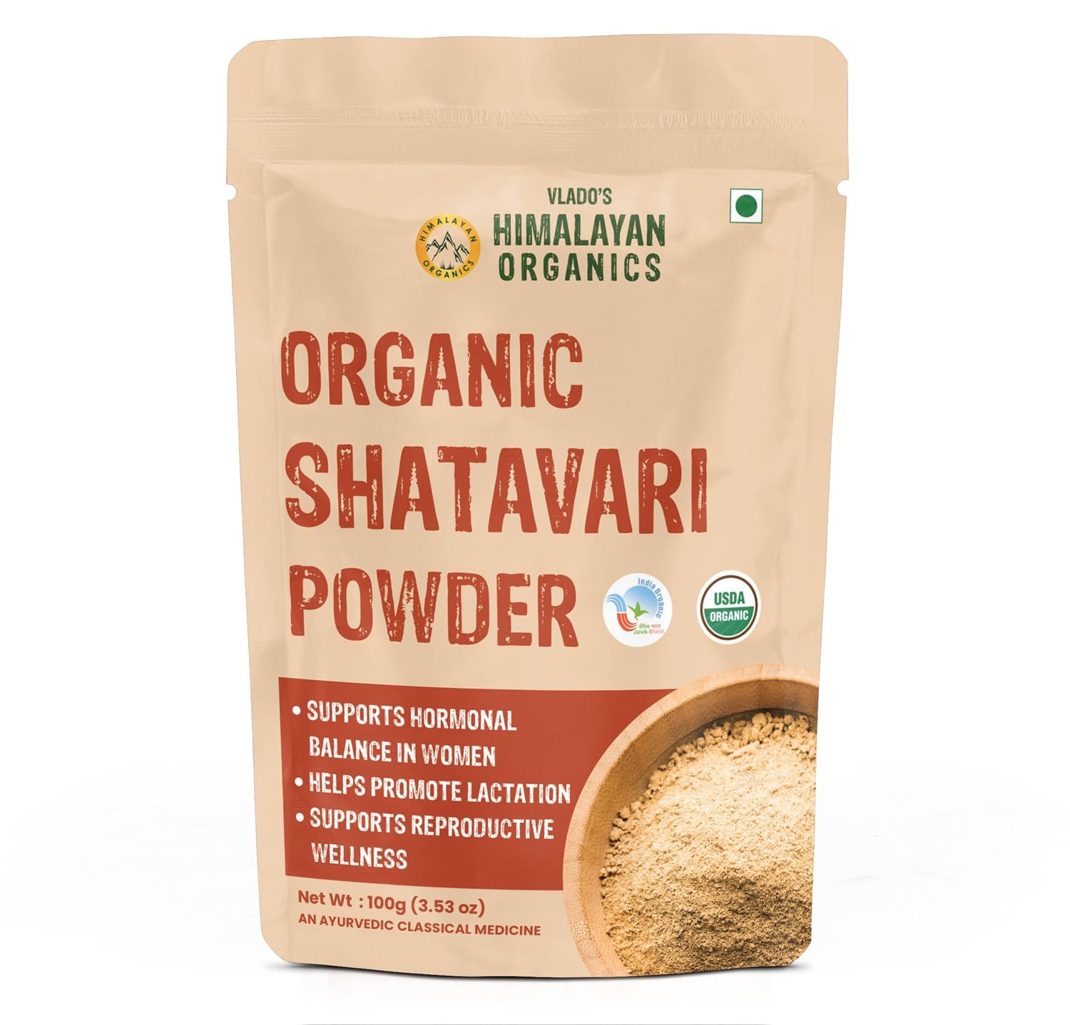 Shatavari Powder 100gms | Promotes Lactation Naturally | Helps Maintain Hormonal Balance
